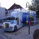 Show-Truck mit Bar und Lounge des Sponsors Marien Brunnen